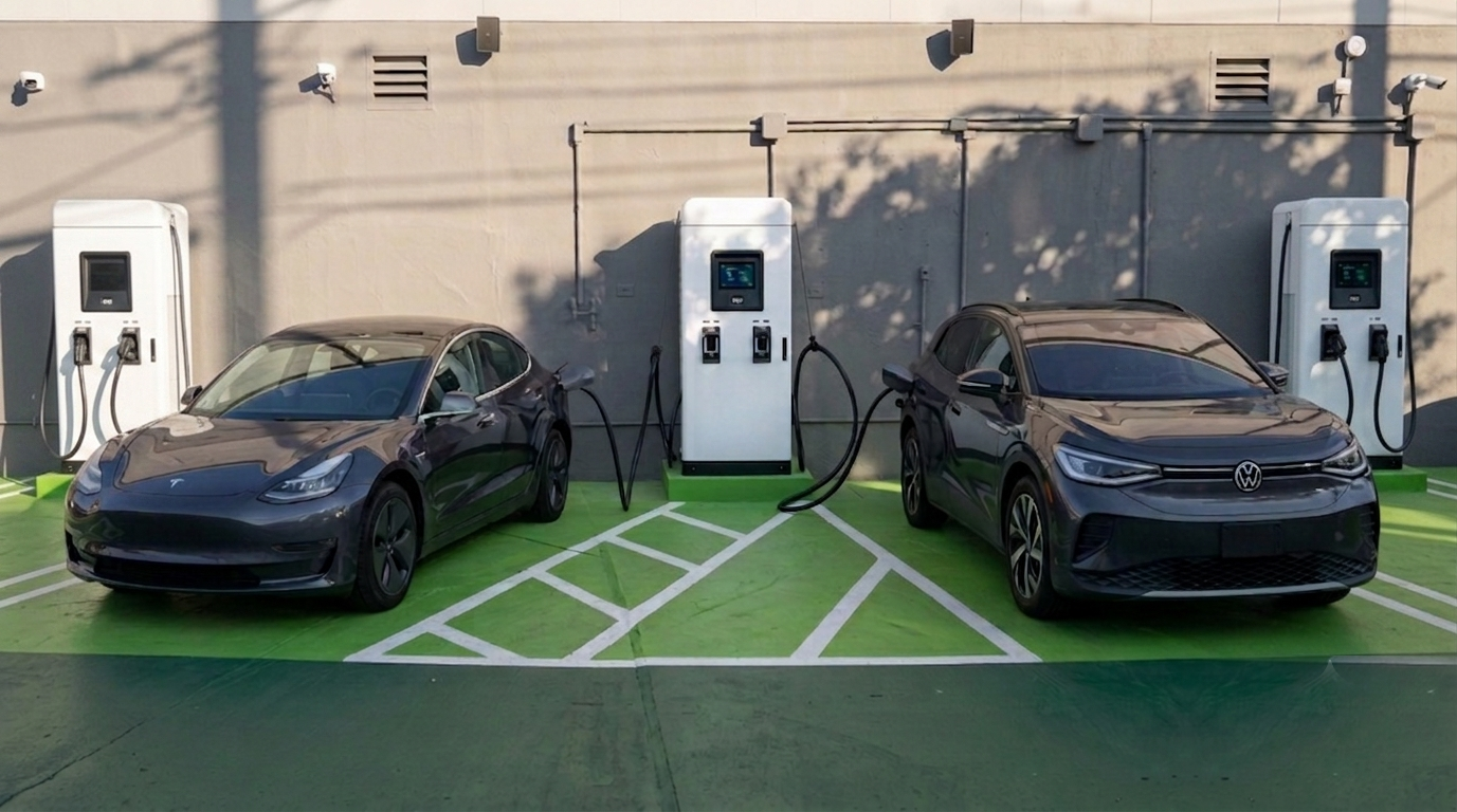 Eletromobilidade · Instalação de carregadores