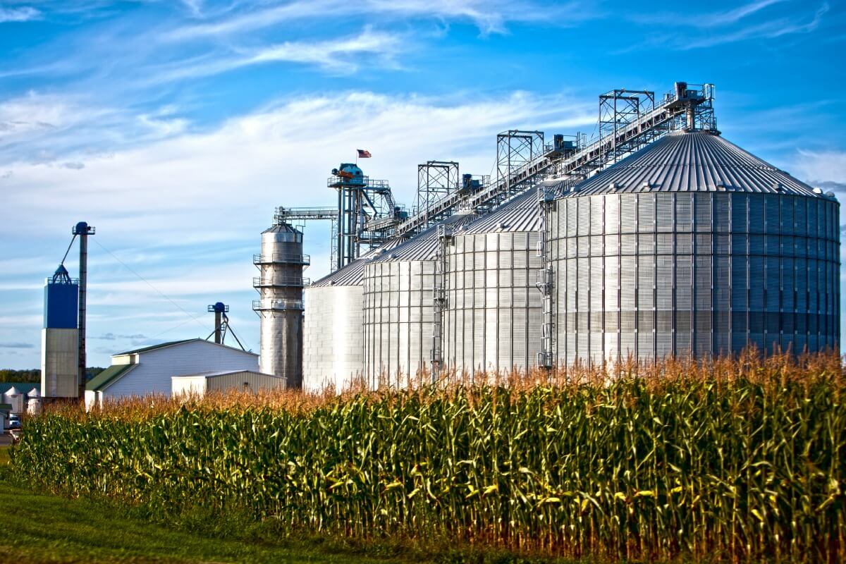 Silo agrícola atendido pela MOVOM